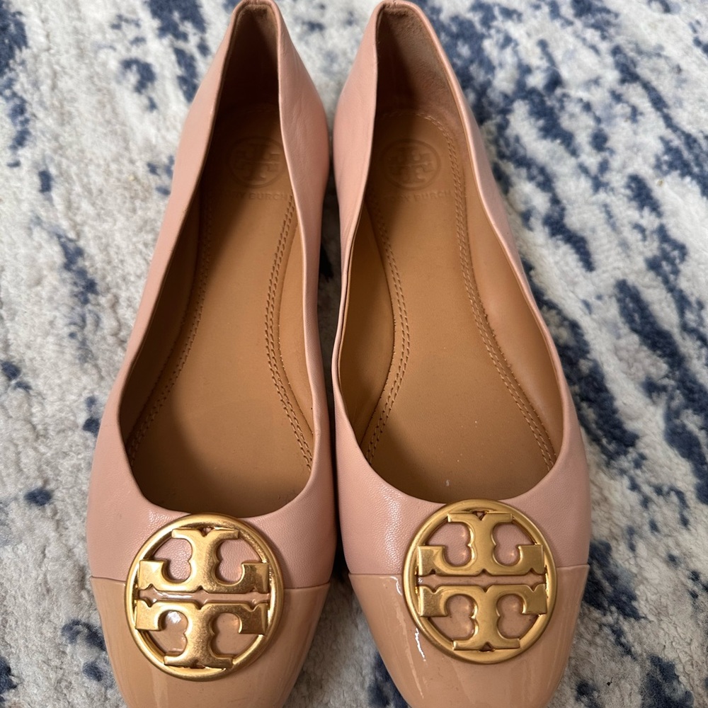 Patent leather Tory Burch flats